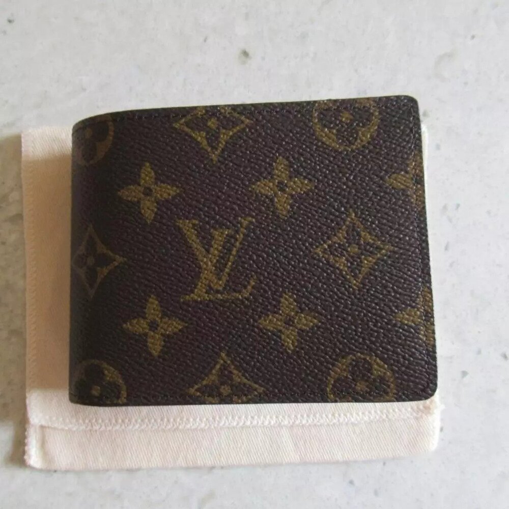 AUTHENTIC Louis Vuitton Monogram Canvas Multiple Card Wallet - Picture 2 of 16